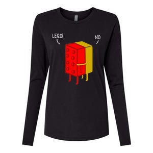 Let Go No Funny Womens Cotton Relaxed Long Sleeve T-Shirt