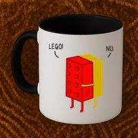Let Go No Funny Mug