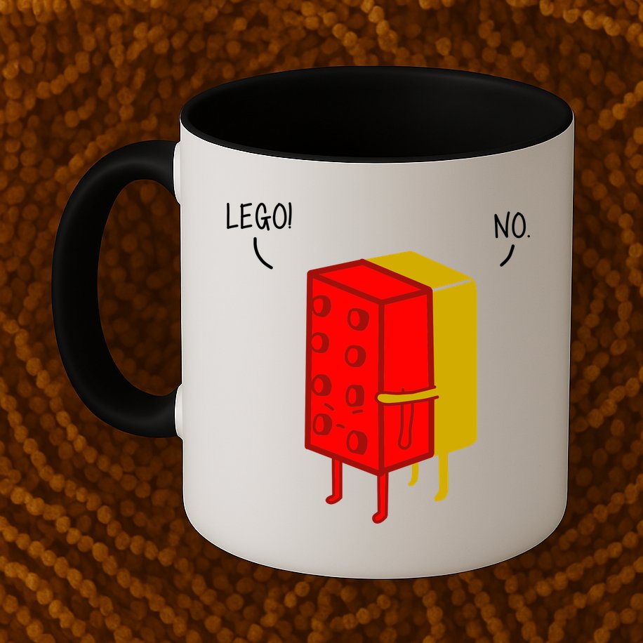 Let Go No Funny Mug