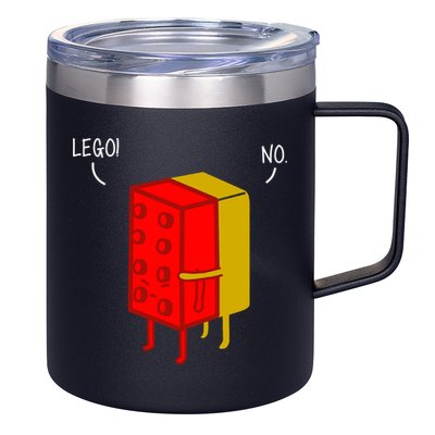 Let Go No Funny 12oz Stainless Steel Coffee Mug