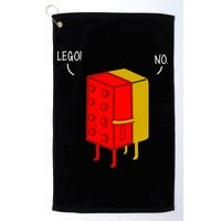 Let Go No Funny Golf Towel