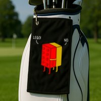 Let Go No Funny Golf Towel