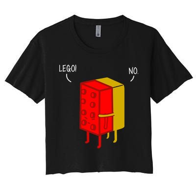 Let Go No Funny Crop Top