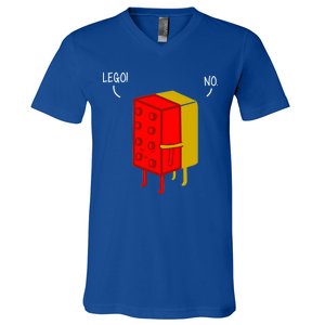 Let Go No Funny V-Neck T-Shirt