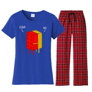 Let Go No Funny Women's Flannel Pajama Set