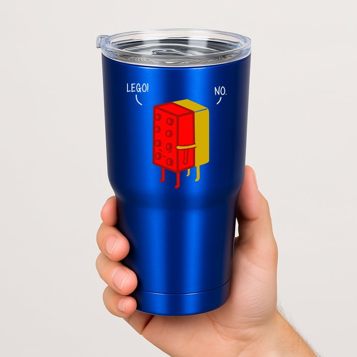 Let Go No Funny Tumbler