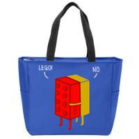 Let Go No Funny Zip Tote Bag