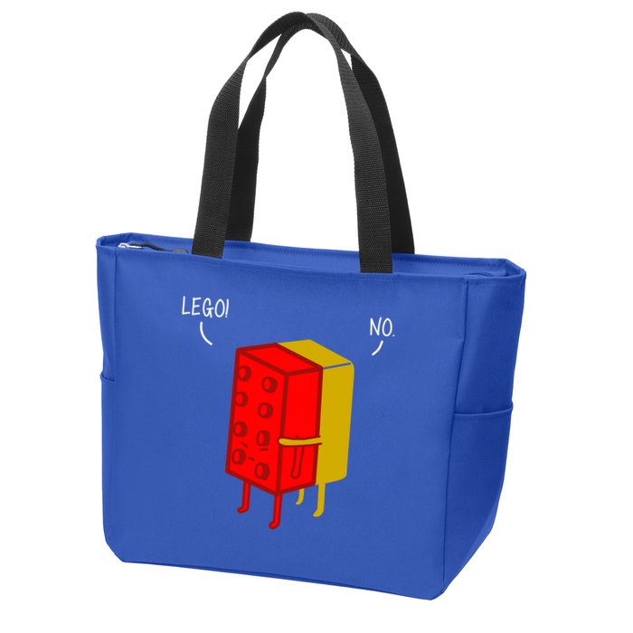 Let Go No Funny Zip Tote Bag