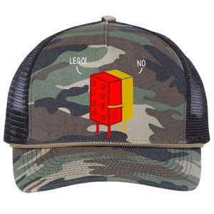 Let Go No Funny Retro Rope Trucker Hat Cap