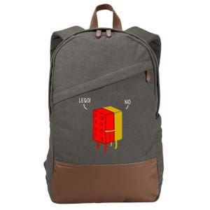 Let Go No Funny Cotton Canvas Backpack