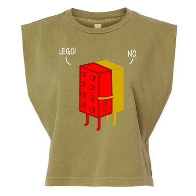 Let Go No Funny Garment-Dyed Women's Muscle Tee