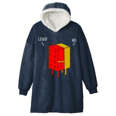 Let Go No Funny Hooded Wearable Blanket