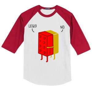 Let Go No Funny Kids Colorblock Raglan Jersey