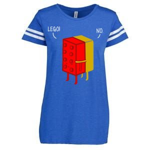 Let Go No Funny Enza Ladies Jersey Football T-Shirt