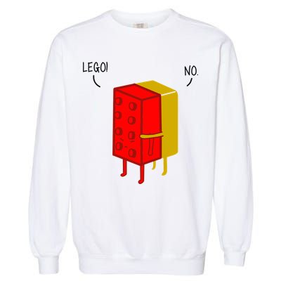Let Go No Funny Garment-Dyed Sweatshirt