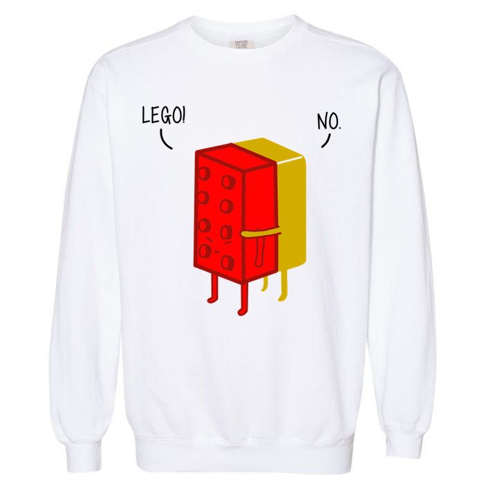 Let Go No Funny Garment-Dyed Sweatshirt