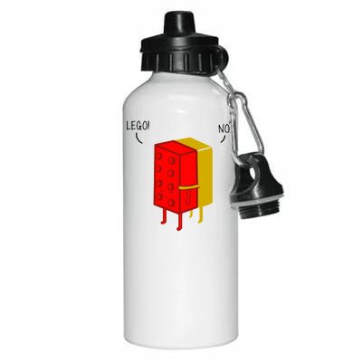 Let Go No Funny Aluminum Water Bottle