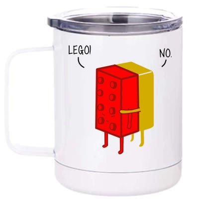 Let Go No Funny 12 oz Stainless Steel Tumbler Cup