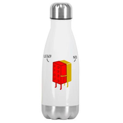 Let Go No Funny Stainless Steel Insulated Water Bottle