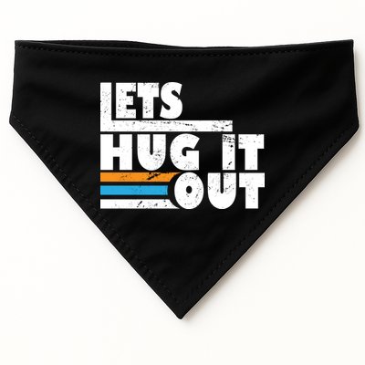 Let Hug It Out USA-Made Doggie Bandana