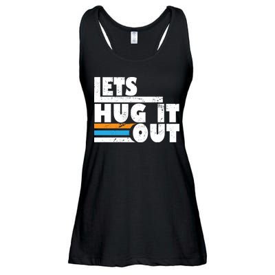 Let Hug It Out Ladies Essential Flowy Tank
