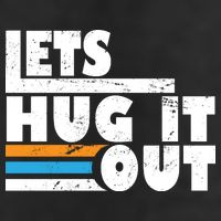 Let Hug It Out Golf Towel