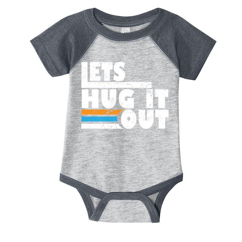 Let Hug It Out Infant Baby Jersey Bodysuit