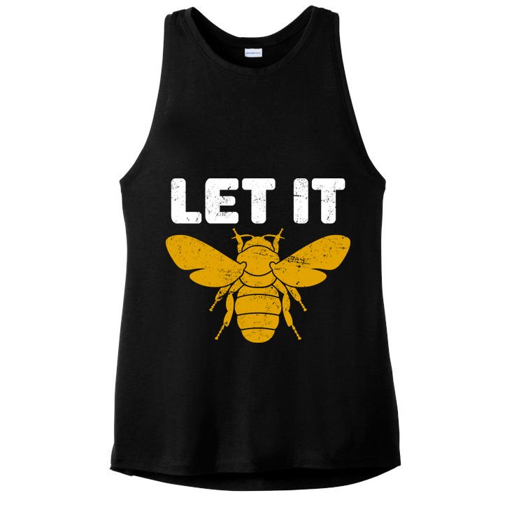 Let It Bee Ladies PosiCharge Tri-Blend Wicking Tank