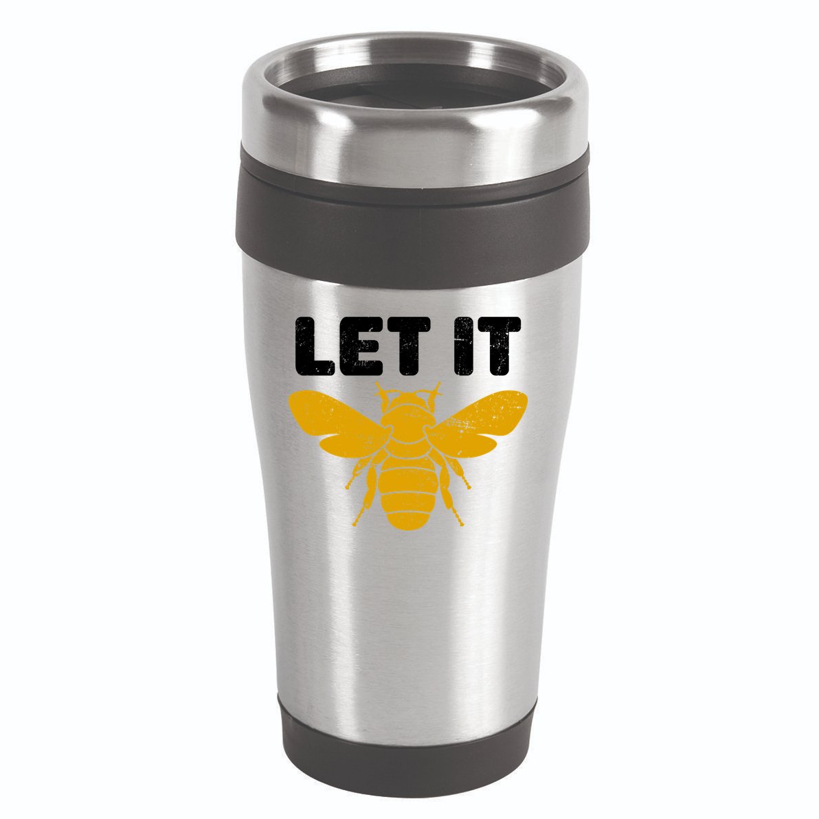 Let It Bee 16oz Travel Tumbler