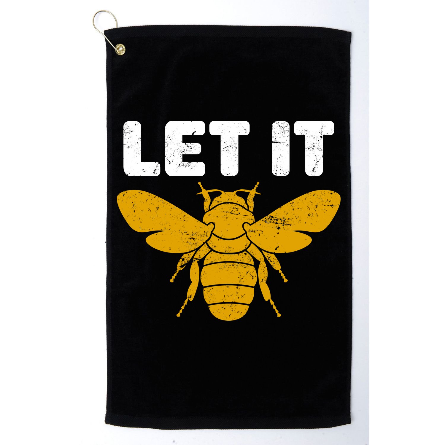 Let It Bee Golf Towel