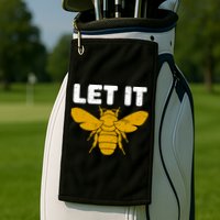 Let It Bee Golf Towel