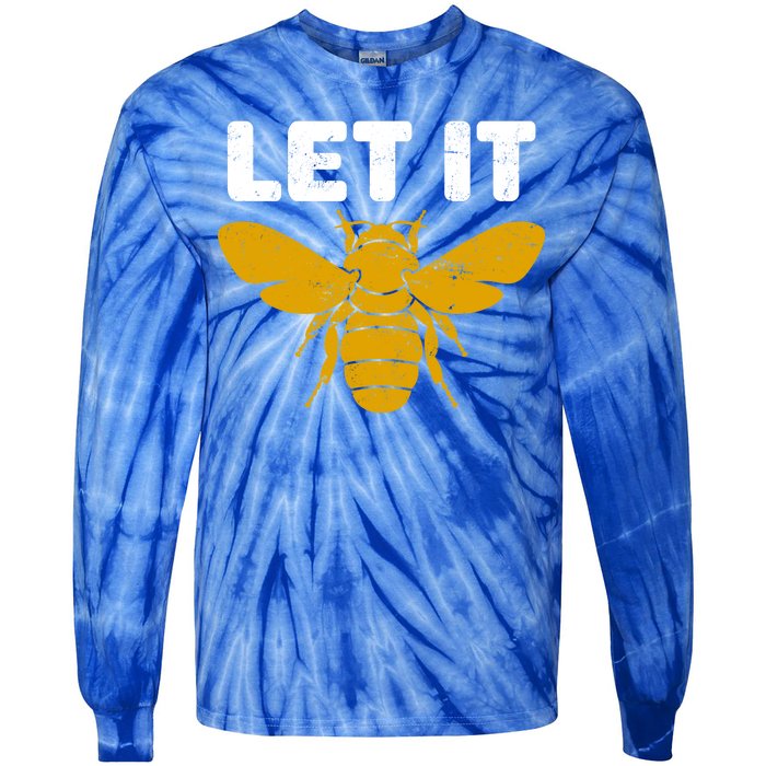 Let It Bee Tie-Dye Long Sleeve Shirt