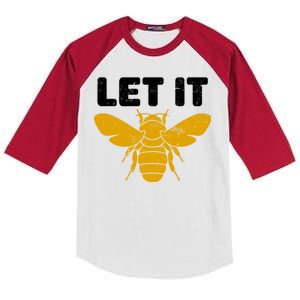 Let It Bee Kids Colorblock Raglan Jersey