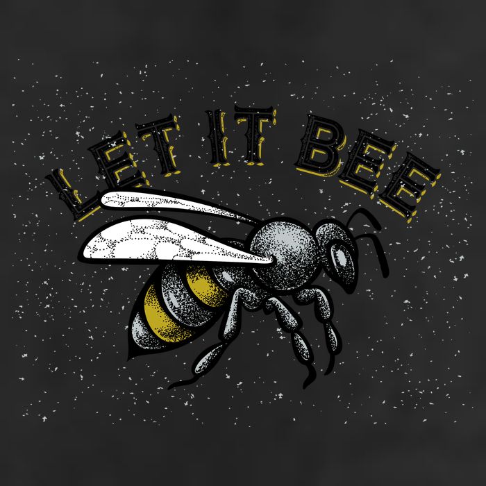 Let It Bee Funny Bumble Cool Comfort Performance Bucket Hat