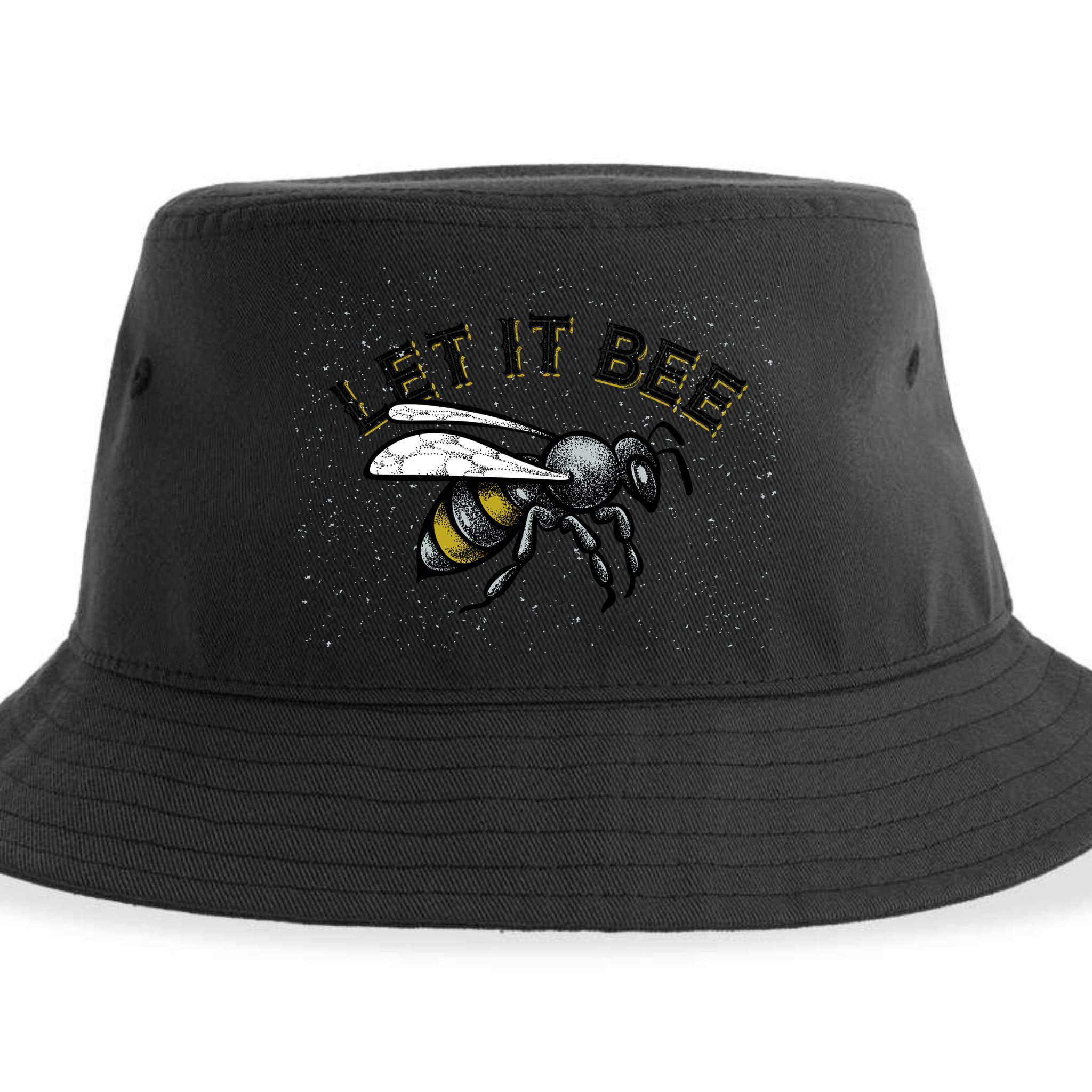 Let It Bee Funny Bumble Sustainable Bucket Hat