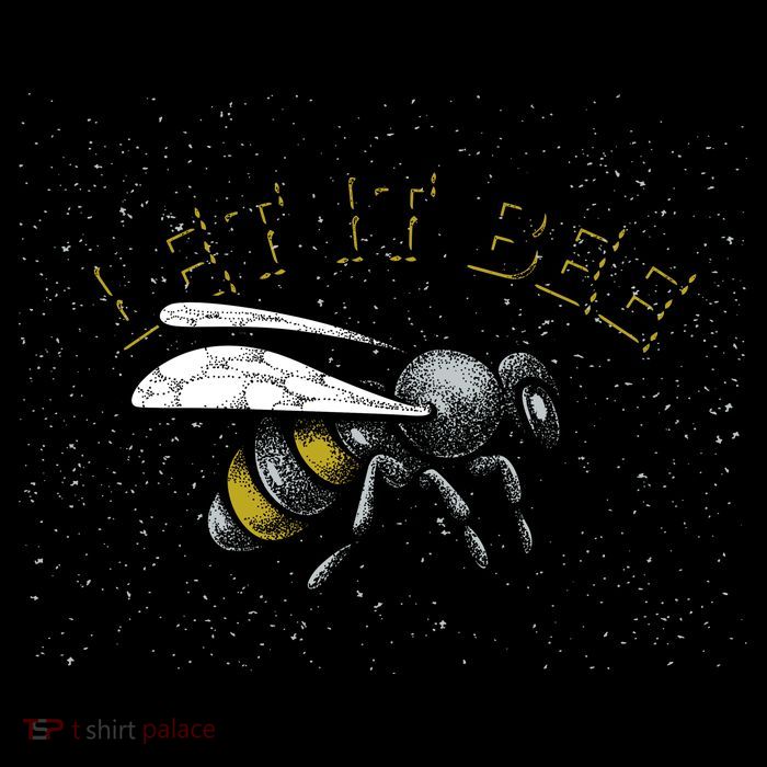 Let It Bee Funny Bumble Button