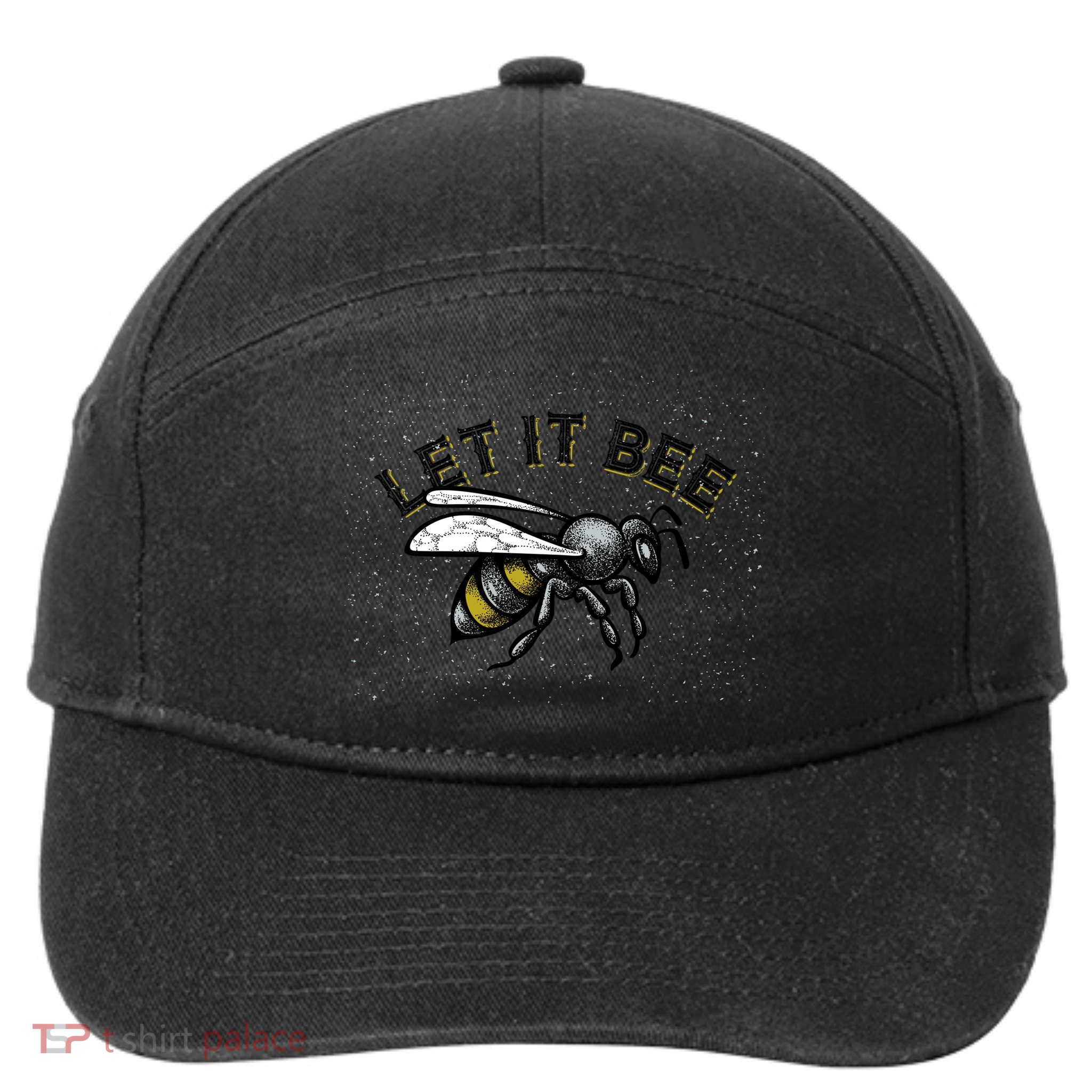 Let It Bee Funny Bumble 7-Panel Snapback Hat