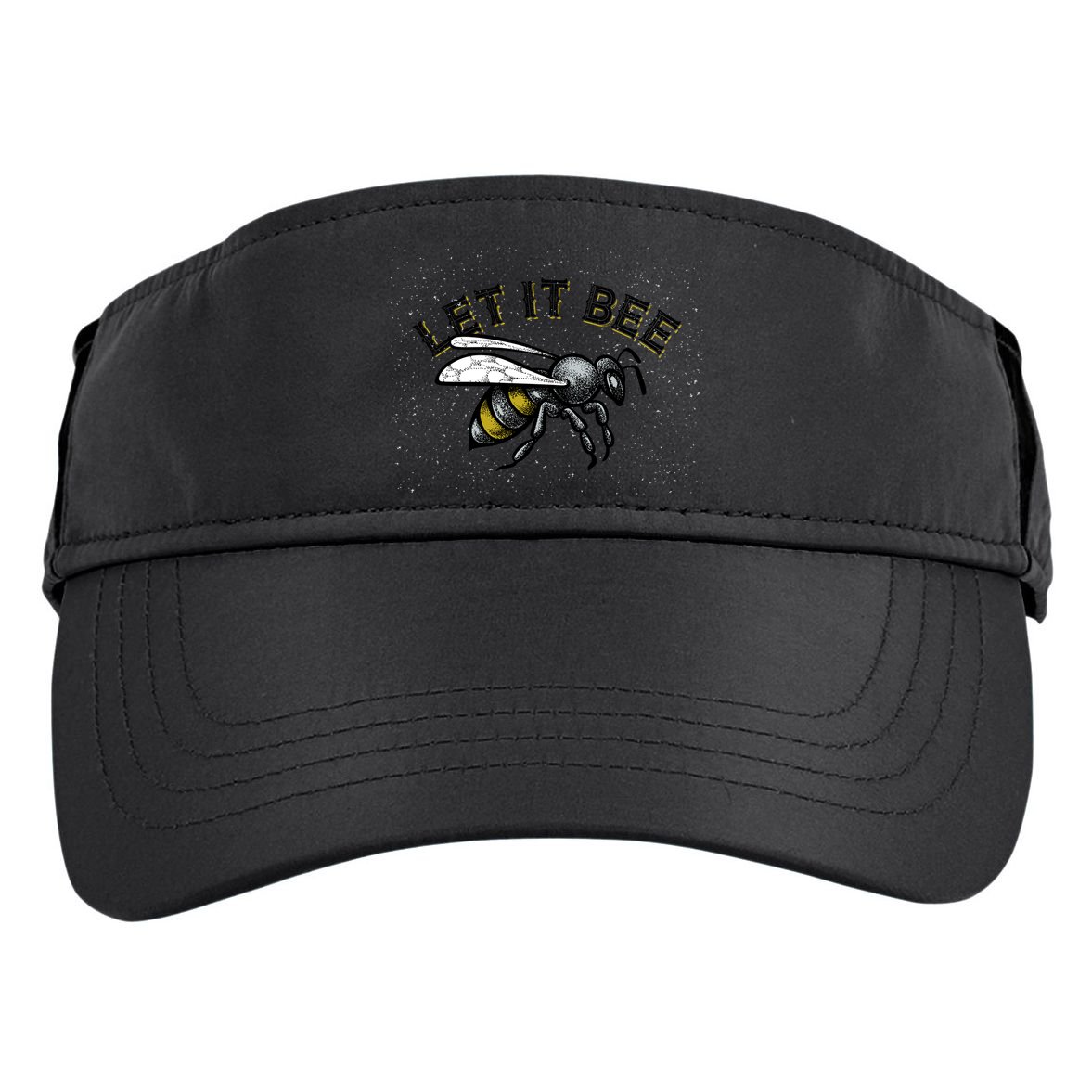 Let It Bee Funny Bumble Adult Drive Performance Visor