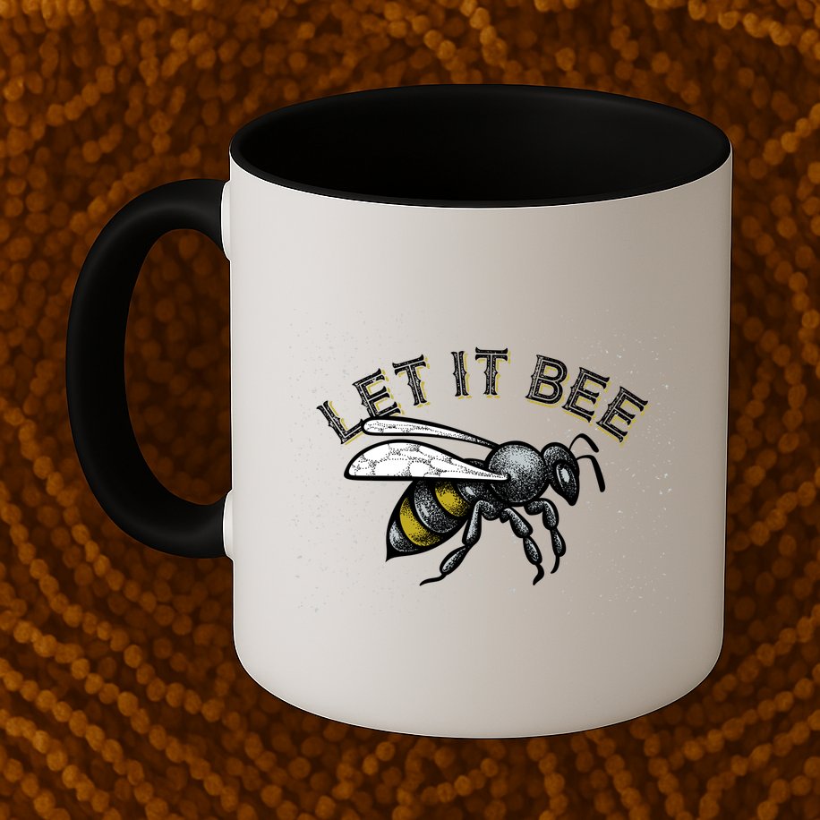 Let It Bee Funny Bumble Mug
