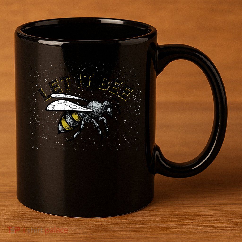 Let It Bee Funny Bumble 11oz C Handle Ceramic Mug