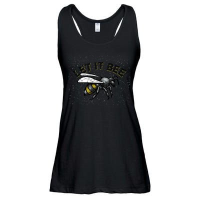 Let It Bee Funny Bumble Ladies Essential Flowy Tank