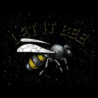 Let It Bee Funny Bumble Women's V-Neck T-Shirt