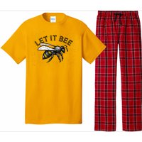 Let It Bee Funny Bumble Pajama Set