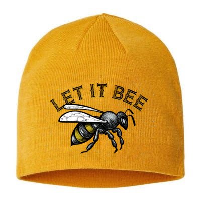 Let It Bee Funny Bumble Sustainable Beanie