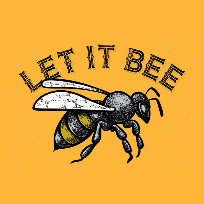 Let It Bee Funny Bumble Premium T-Shirt