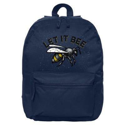 Let It Bee Funny Bumble 16 in Basic Backpack