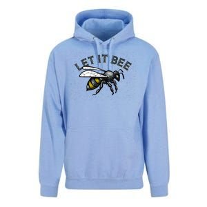 Let It Bee Funny Bumble Unisex Surf Hoodie