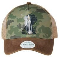 Let It Flow Waterfall Art Legacy Tie Dye Trucker Hat