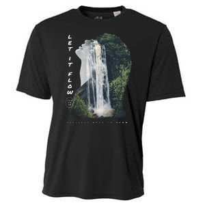 Let It Flow Waterfall Art Cooling Performance Crew T-Shirt