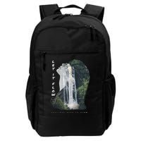 Let It Flow Waterfall Art Backpack